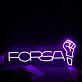 FORSA Dark Purple Neon Sign