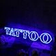 TATTO Blue Custom Neon Sign