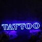 TATTO Blue Custom Neon Sign