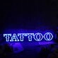 TATTO Blue Custom Neon Sign