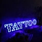 TATTO Blue Custom Neon Sign