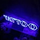 TATTO Blue Custom Neon Sign