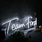 Team Ford White Neon Sign