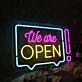 We Are Open Custom Neon Sign