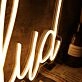 Salud Yellow Neon Sign