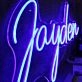 Jayden Blue Neon Sign
