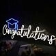 Congratulation Graduation Neon Sign