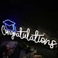 Congratulation Graduation Neon Sign