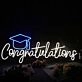 Congratulation Graduation Neon Sign