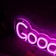 Good Food Pink Neon Sign
