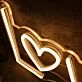 Lover Yellow Custom Neon Sign