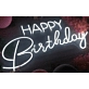 Happy Birthday LED Neon Sign