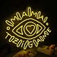 Aesthetic Eye Yellow Neon Sign