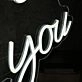 After The Party It Is Me And You White Neon Sign