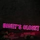 Honey's Closet Pink Neon Sign