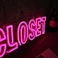 Honey's Closet Pink Neon Sign
