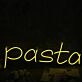 Pasta Yellow Neon Sign