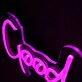 Good Energy Only Pink Neon Sign