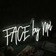 Face By Mel White Neon Sign