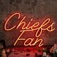Chiefs Fan Red Neon Sign