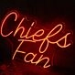 Chiefs Fan Red Neon Sign