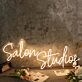 Salon Studios Yellow Neon Sign