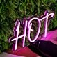 Hot Dark Purple Neon Sign