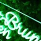 Breakfast Brunch Open Green Neon Sign