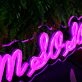 I Am So Sorry Maya Purple Neon Sign