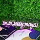 I Am So Sorry Maya Purple Neon Sign