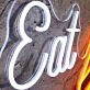 Eat Pie Neon Sign