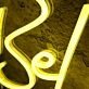 Believe In Yourself Yellow Neon Sign