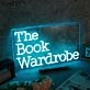 The Book Wardrobe Blue Neon Sign
