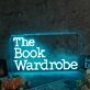 The Book Wardrobe Blue Neon Sign
