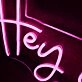 Hey Gorgeous Red Custom Neon Sign