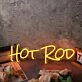 Hot Rod Red Neon Sign