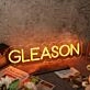 Gleason Red Neon Sign
