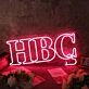 HBC Red Custom Neon Sign