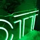 ELLIOTT Green Neon Sign