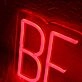 Be Yourself Red Custom Neon Sign