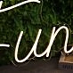 Fun Yellow Custom Neon Sign