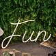 Fun Yellow Custom Neon Sign