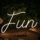 Fun Yellow Custom Neon Sign