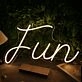 Fun Yellow Custom Neon Sign