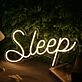 Sleep Yellow Custom Neon Sign