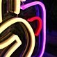 Rock Gesture With Game Controller Neon Sign