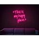 This Is My Happy Place LED Neon Sign