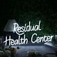 Residual Health Center White Neon Sign