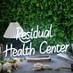 Residual Health Center White Neon Sign