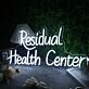 Residual Health Center White Neon Sign